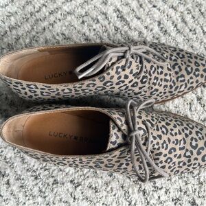 Lucky Brand Women's Leopard Print Flats